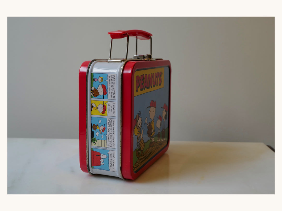 Peanuts Vintage Metal Lunchbox