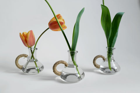 Glass Jug with Jute handle