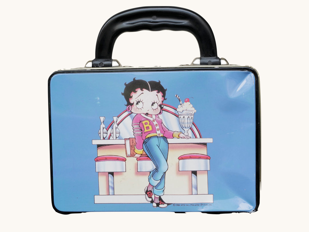 Betty Boop Vintage Metal Lunchbox