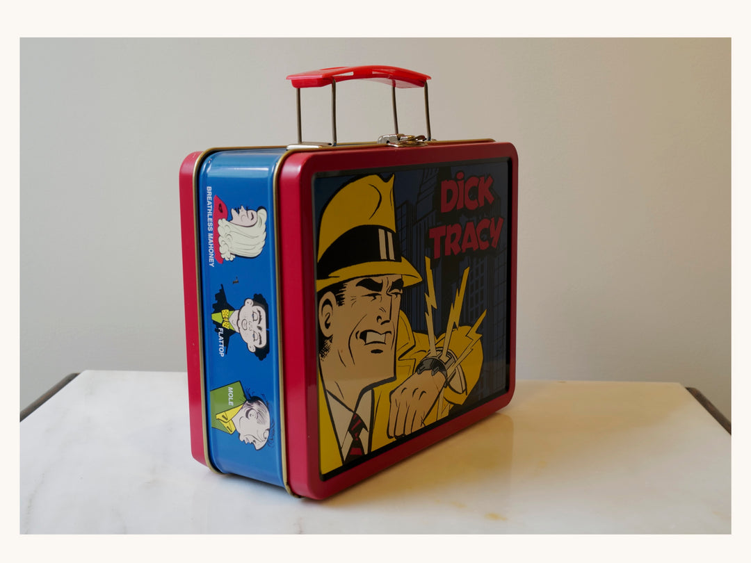 Dick Tracy Vintage Metal Lunchbox