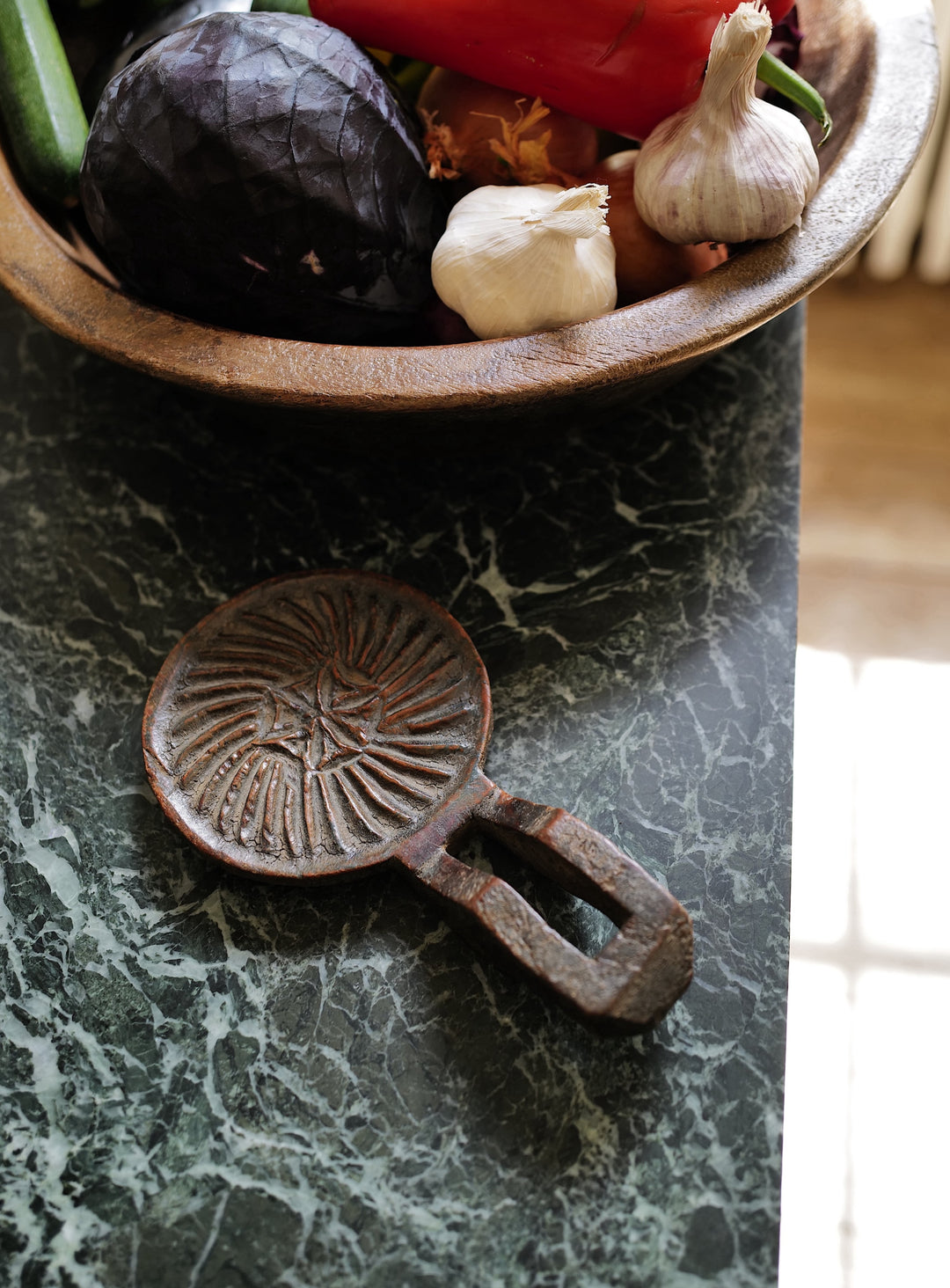 Handcarved Spoon Rest