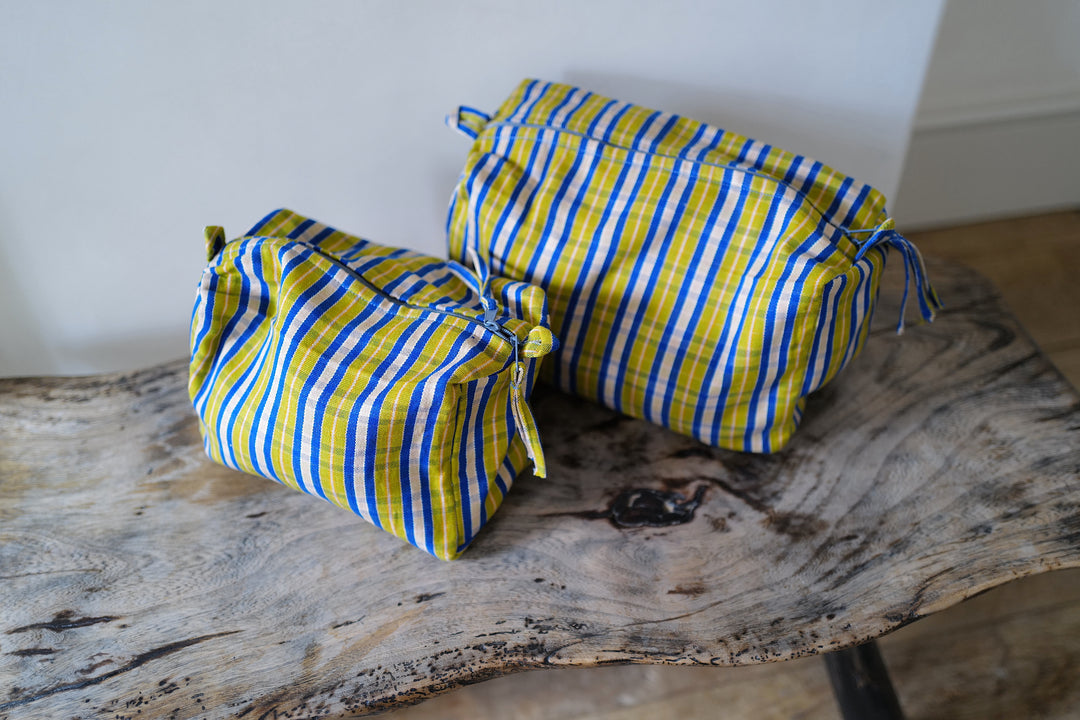 Bhutan Striped Washbag