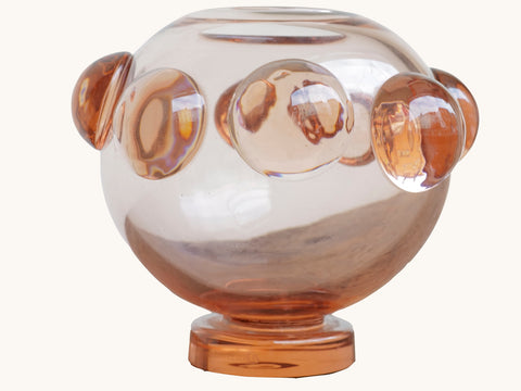 Schneider Pink Glass Vase