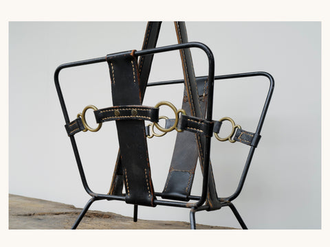 Jacques Adnet Magazine Stand