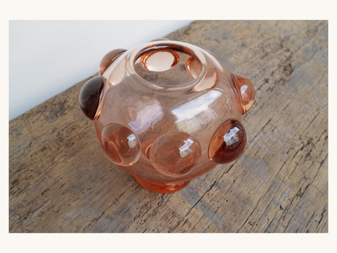 Schneider Pink Glass Vase