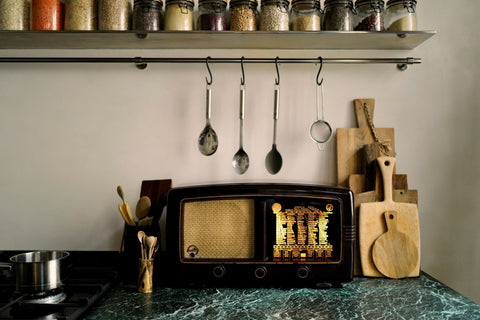 Point Bleu 1940s Radio Bluetooth Speaker