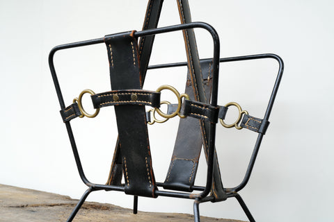 Jacques Adnet Magazine Stand