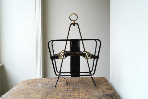 Jacques Adnet Magazine Stand