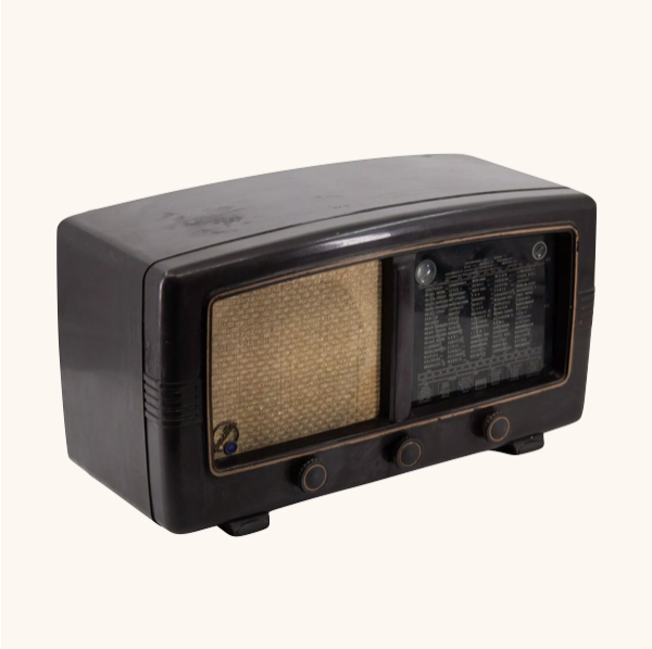 Point Bleu 1940s Radio Bluetooth Speaker
