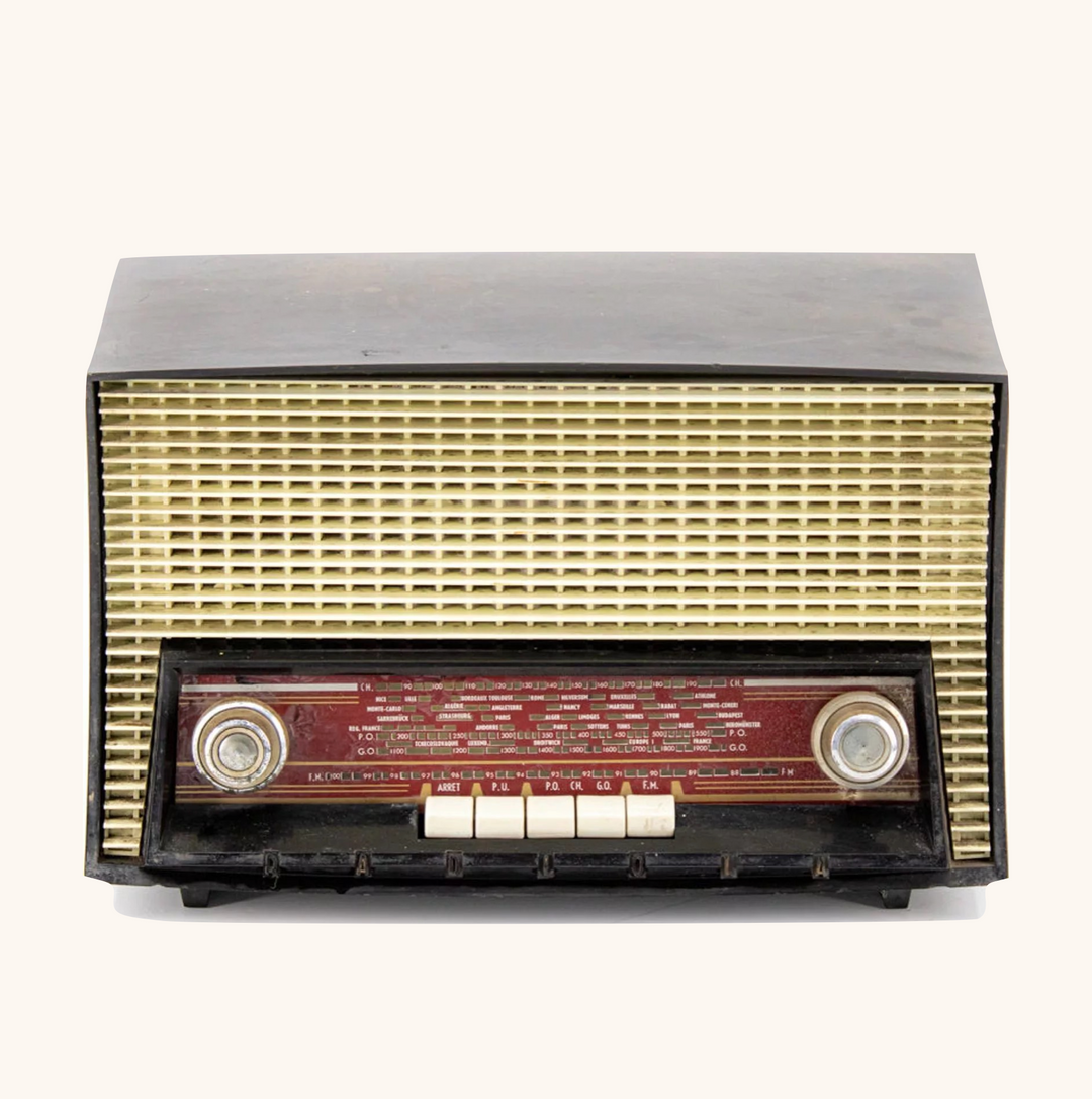 Radiola Vintage 1960s Radio Bluetooth Speaker