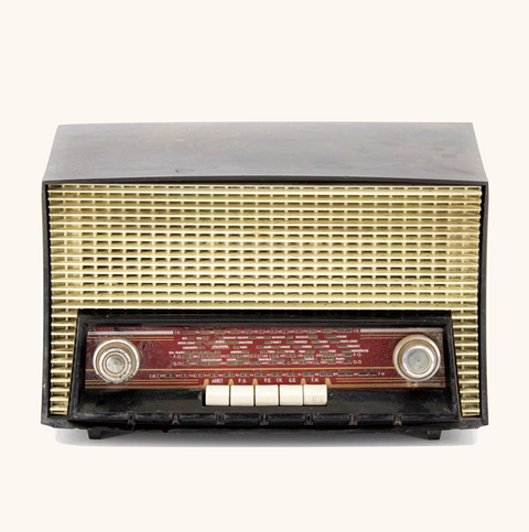 Radiola Vintage 1960s Radio Bluetooth Speaker