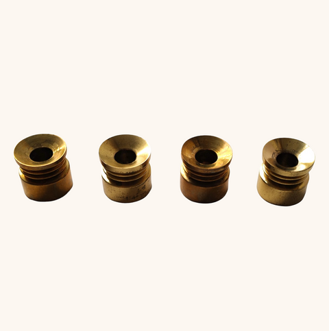 Set of Hans-Agne Jakobsson Brass Candle Holders
