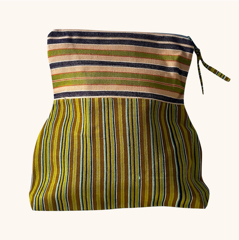 Bhutan Striped Pouch