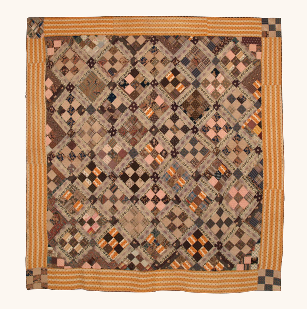 Antique Nine Patch Quilt