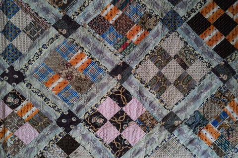 Antique Nine Patch Quilt