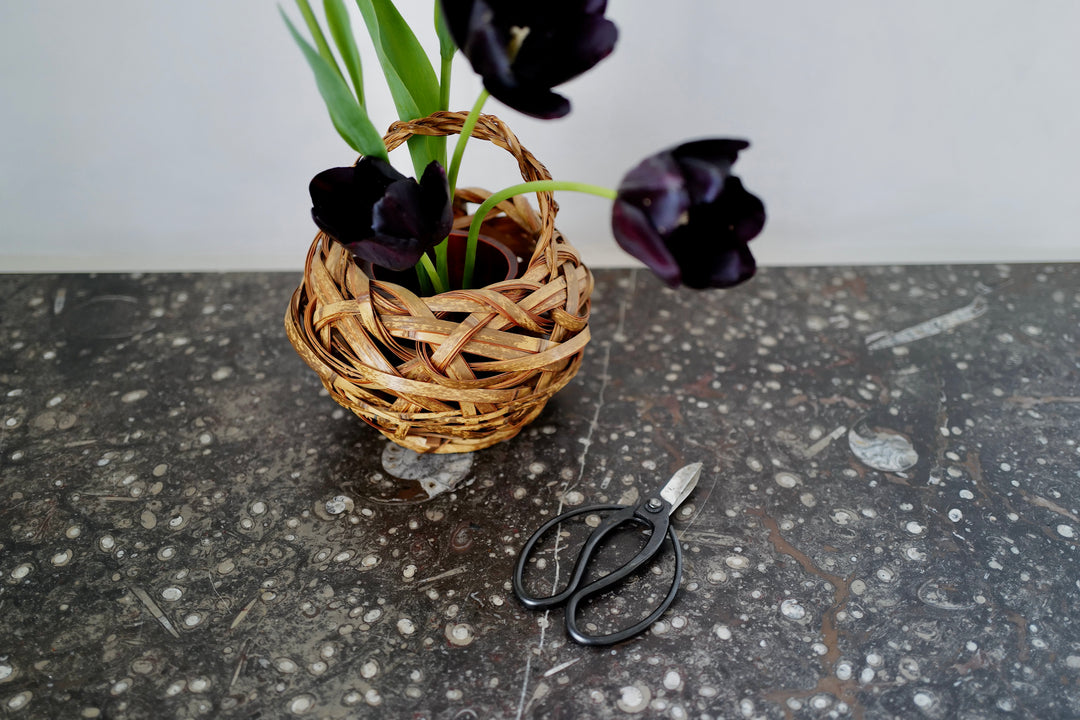 Signed Hanakago Flower Basket