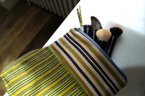 Bhutan Striped Pouch