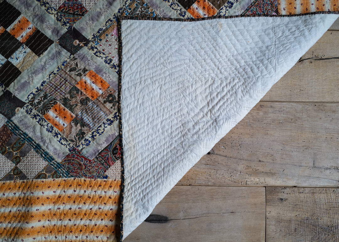 Antique Nine Patch Quilt