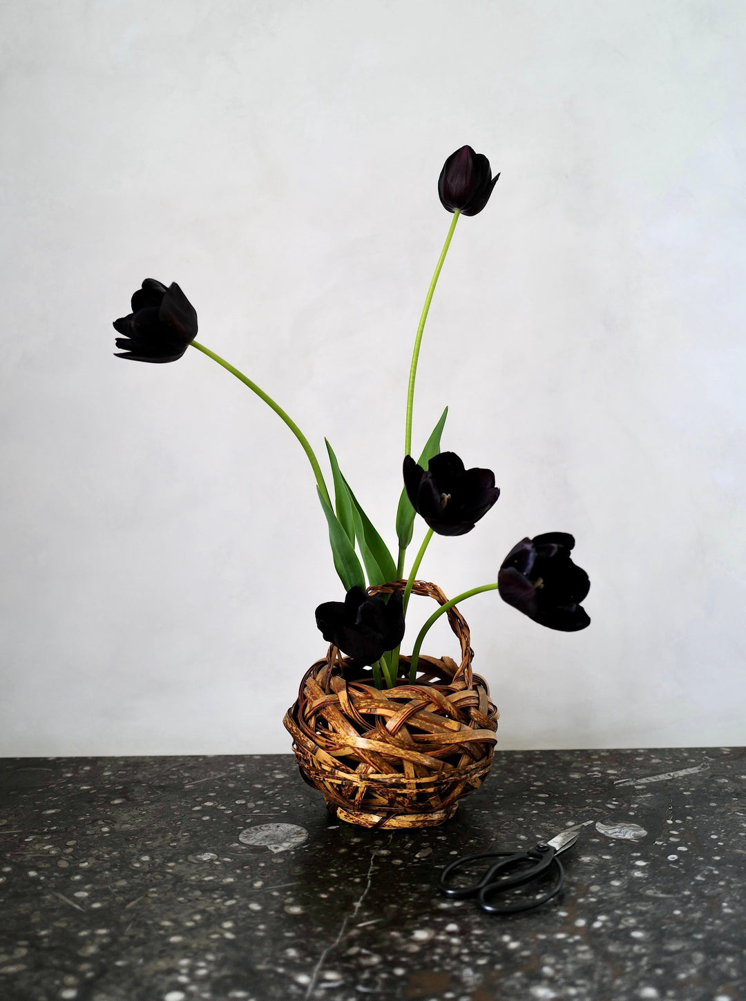 Signed Hanakago Flower Basket