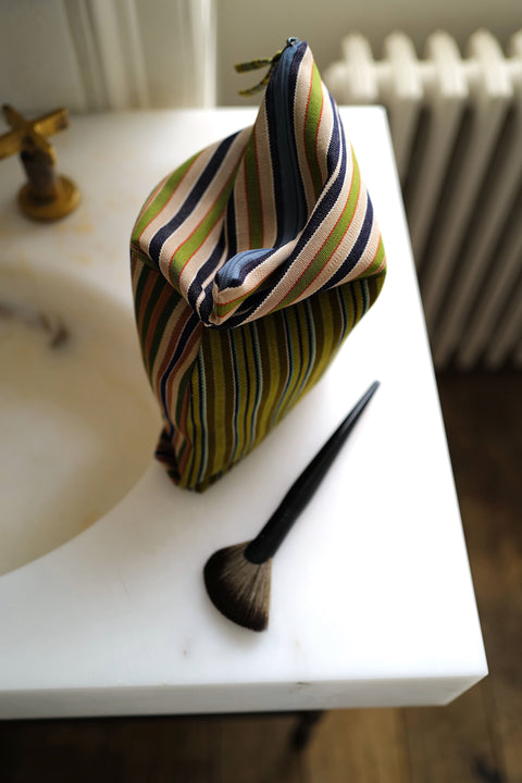 Bhutan Striped Pouch