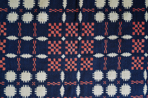 Antique Doubleweave Coverlet Quilt