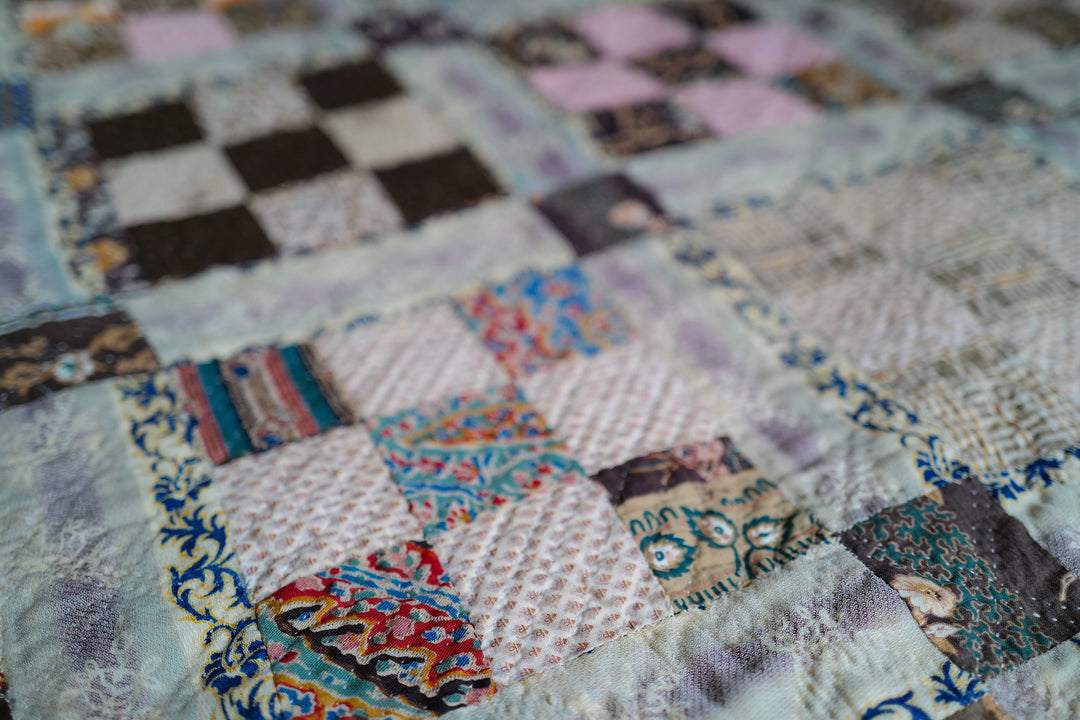 Antique Nine Patch Quilt