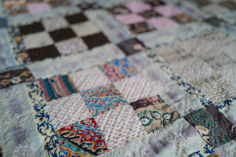 Antique Nine Patch Quilt